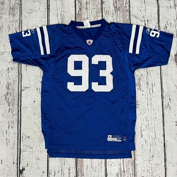 Boys Kids Dwight Freeney #93 Indianapolis Colts NFL Football Reebok Jersey - Picture 1 of 5